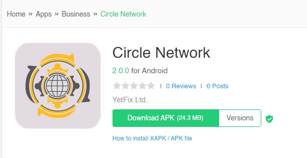 Circle net app